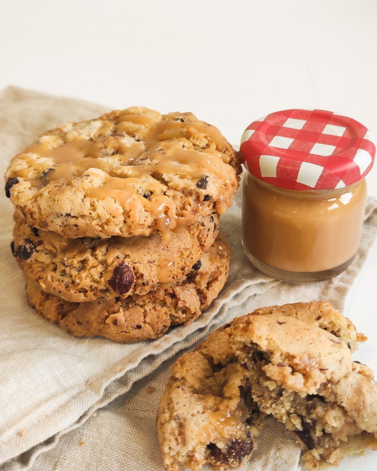 Atelier pâtisserie | Cookie choco-noisette caramel au beurre salé | Duo Parent/Enfant | Par Lisa