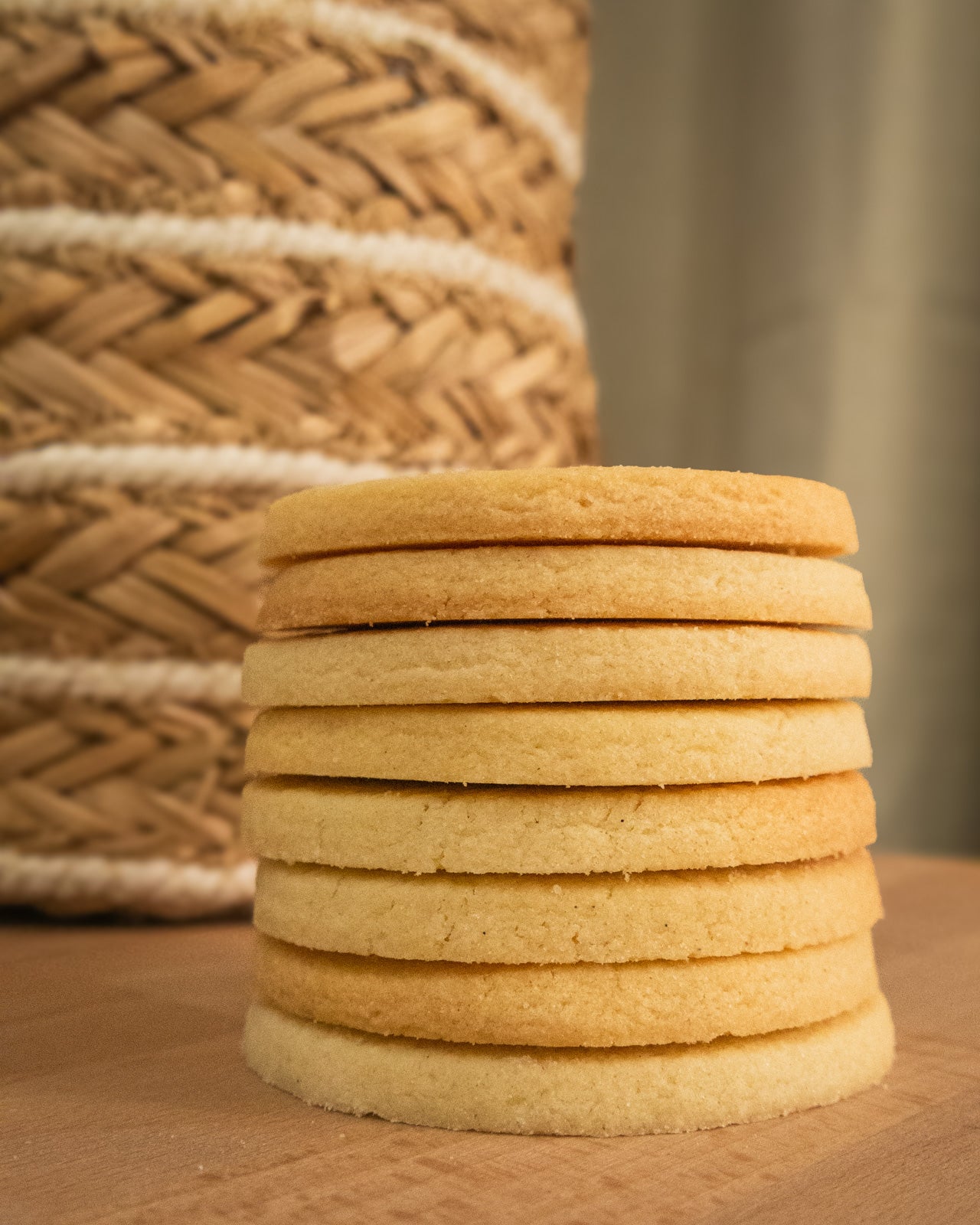 biscuits empilés