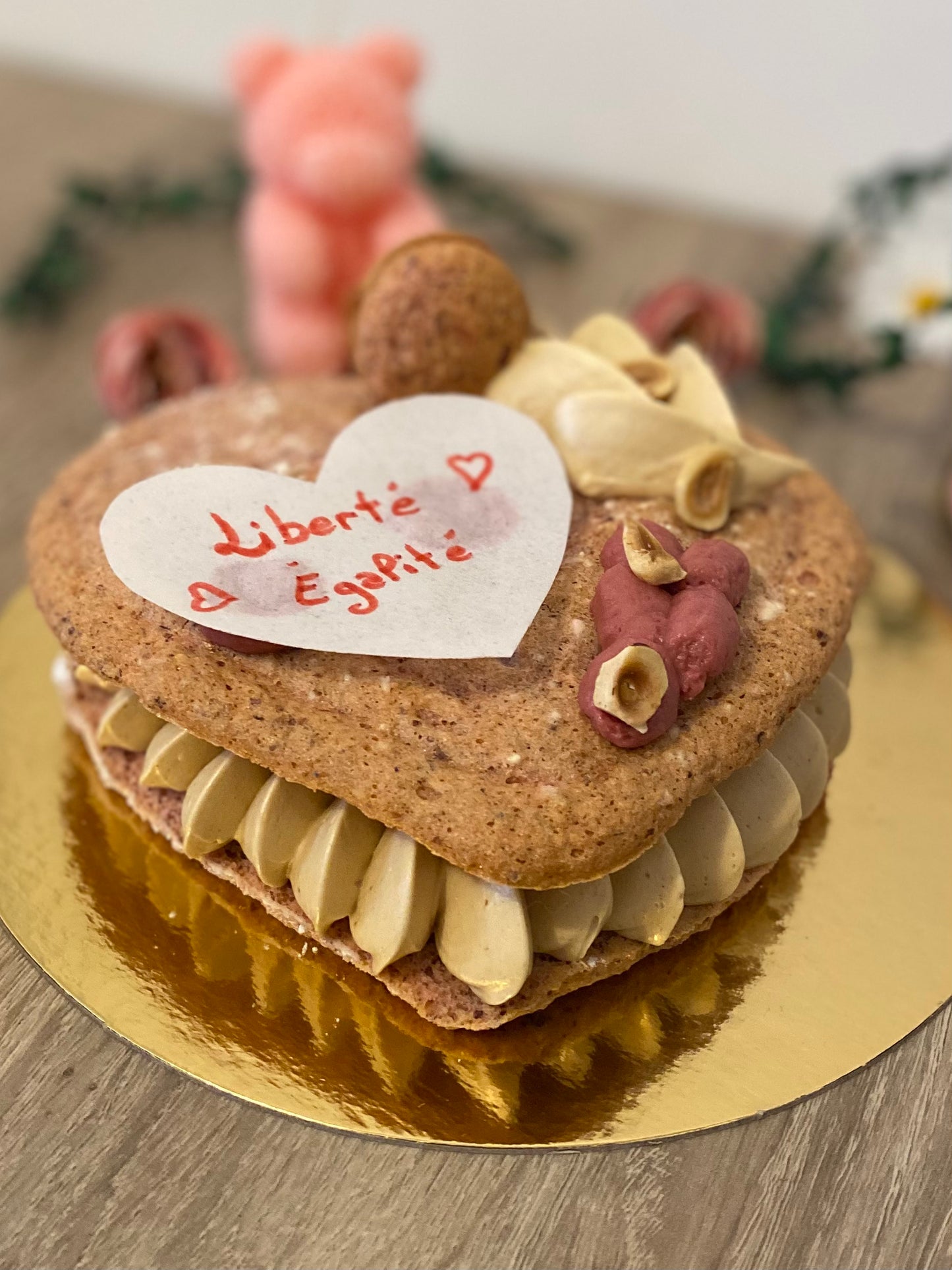 Atelier pâtisserie | Cœur en Rose, Force en Noisette | Adulte en duo | Par Héléna