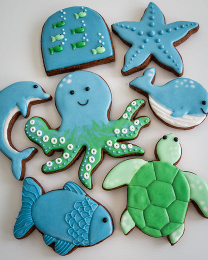 Atelier biscuits | Animaux de la mer | Duo Parent/Enfant | Avec Lisa