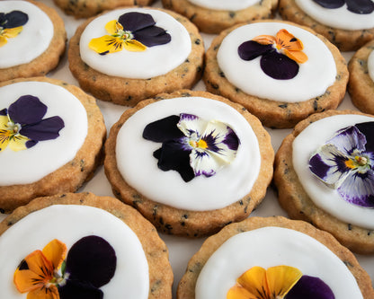 Coffret avec 4 biscuits | Le jardin