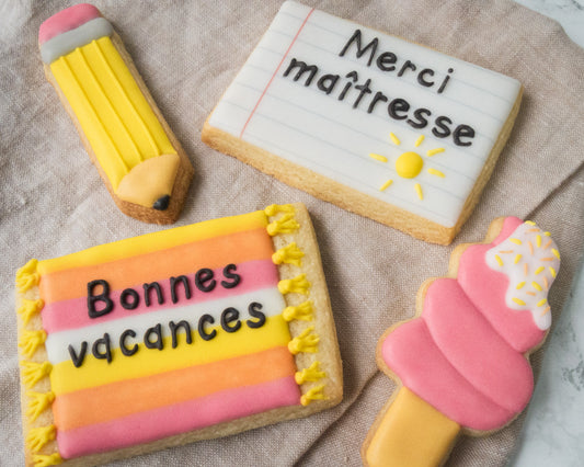 Atelier biscuits | Biscuits Merci maître·sse | Duo Parent/Enfant | Par Lisa