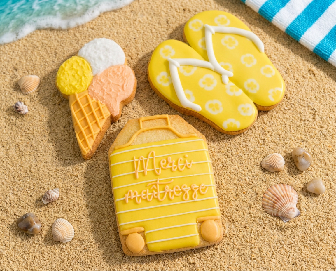 Trousse de 3 biscuits | Merci maître·sse
