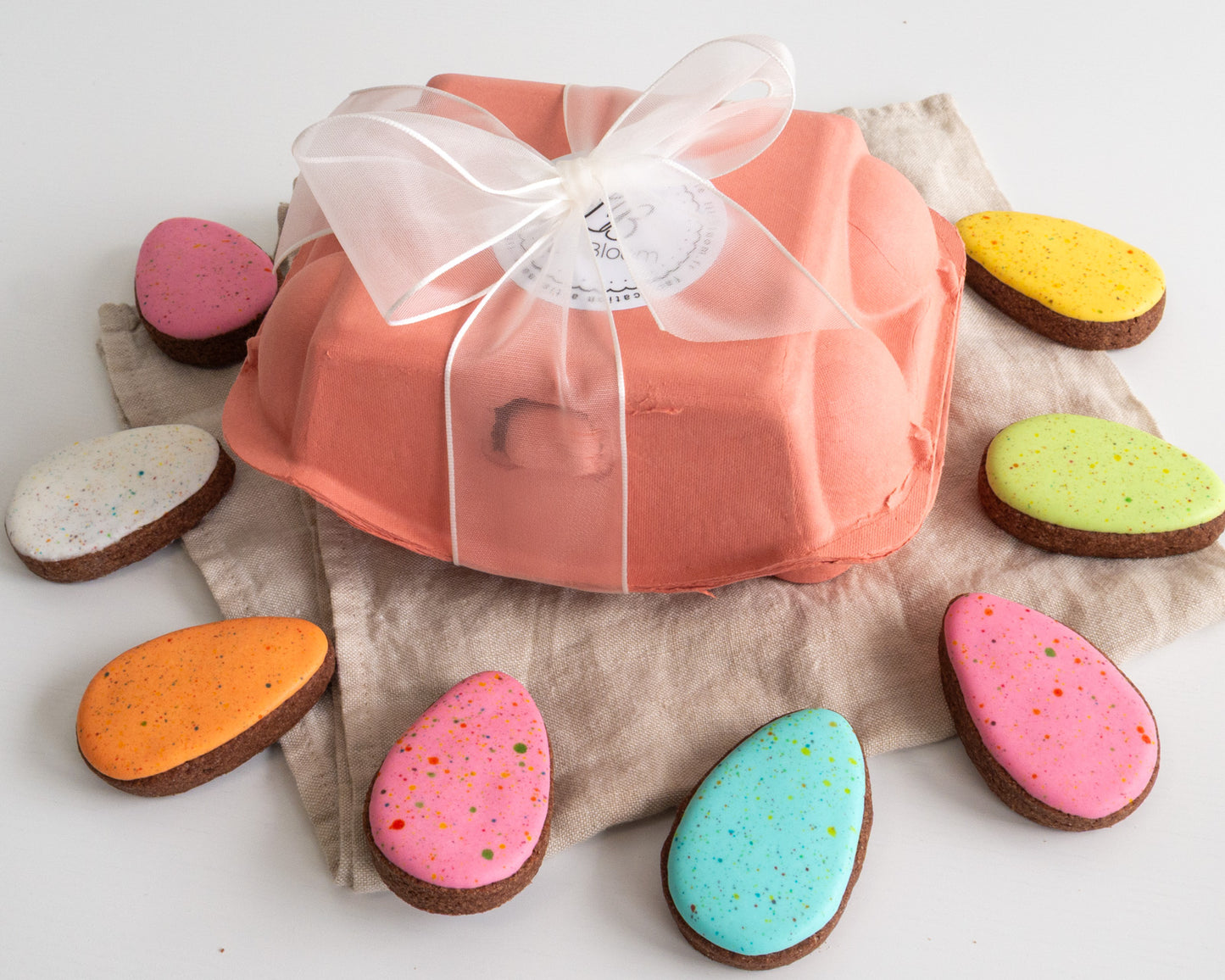 Boîte de 12 biscuits | Chasse aux oeufs