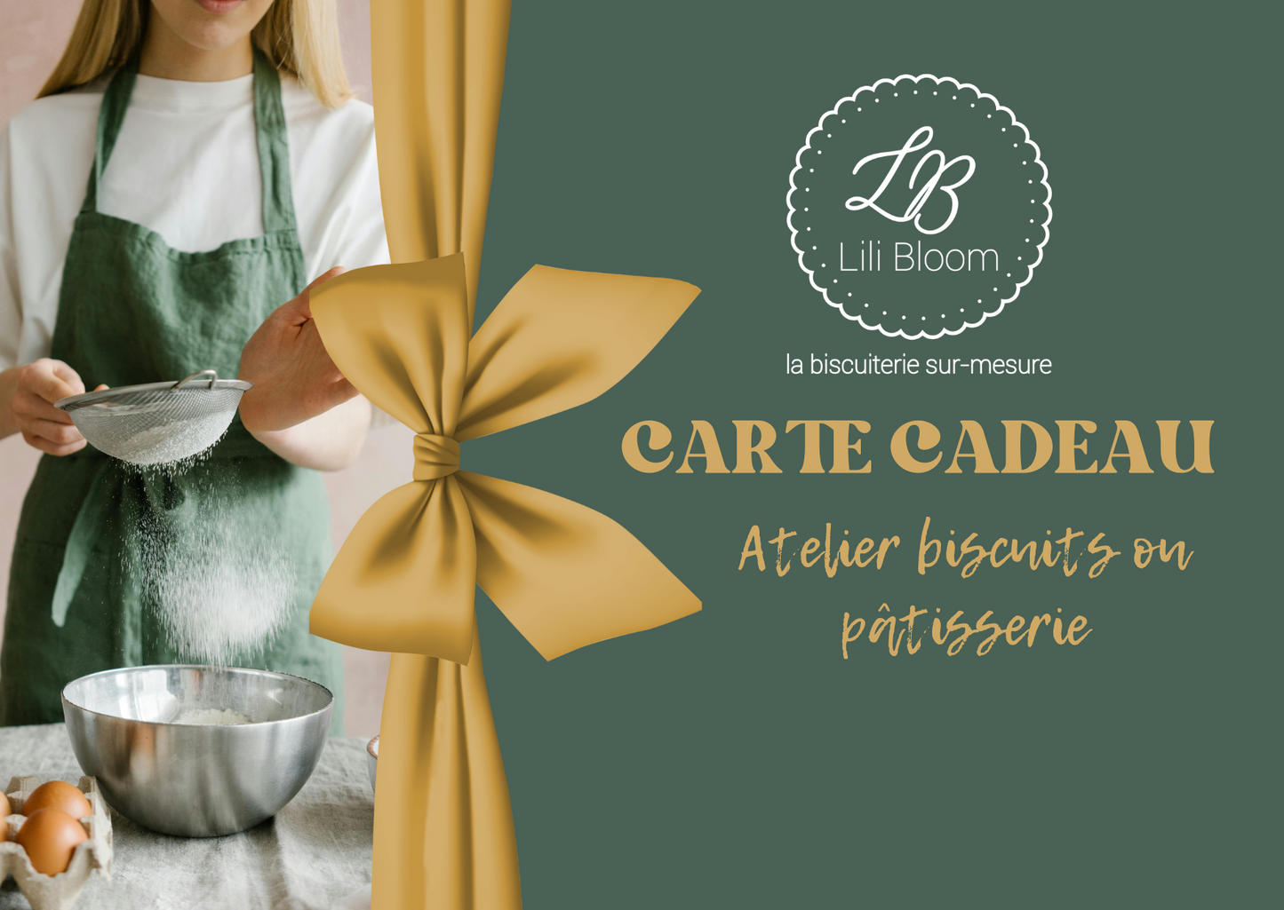 carte cadeau lili bloom atelier biscuits ou pâtisserie