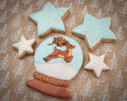 Coffret de 5 biscuits | Le Renne scintillant